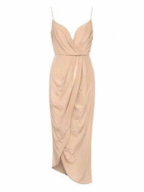 NWOT Zimmermann blush pink silk midi dress